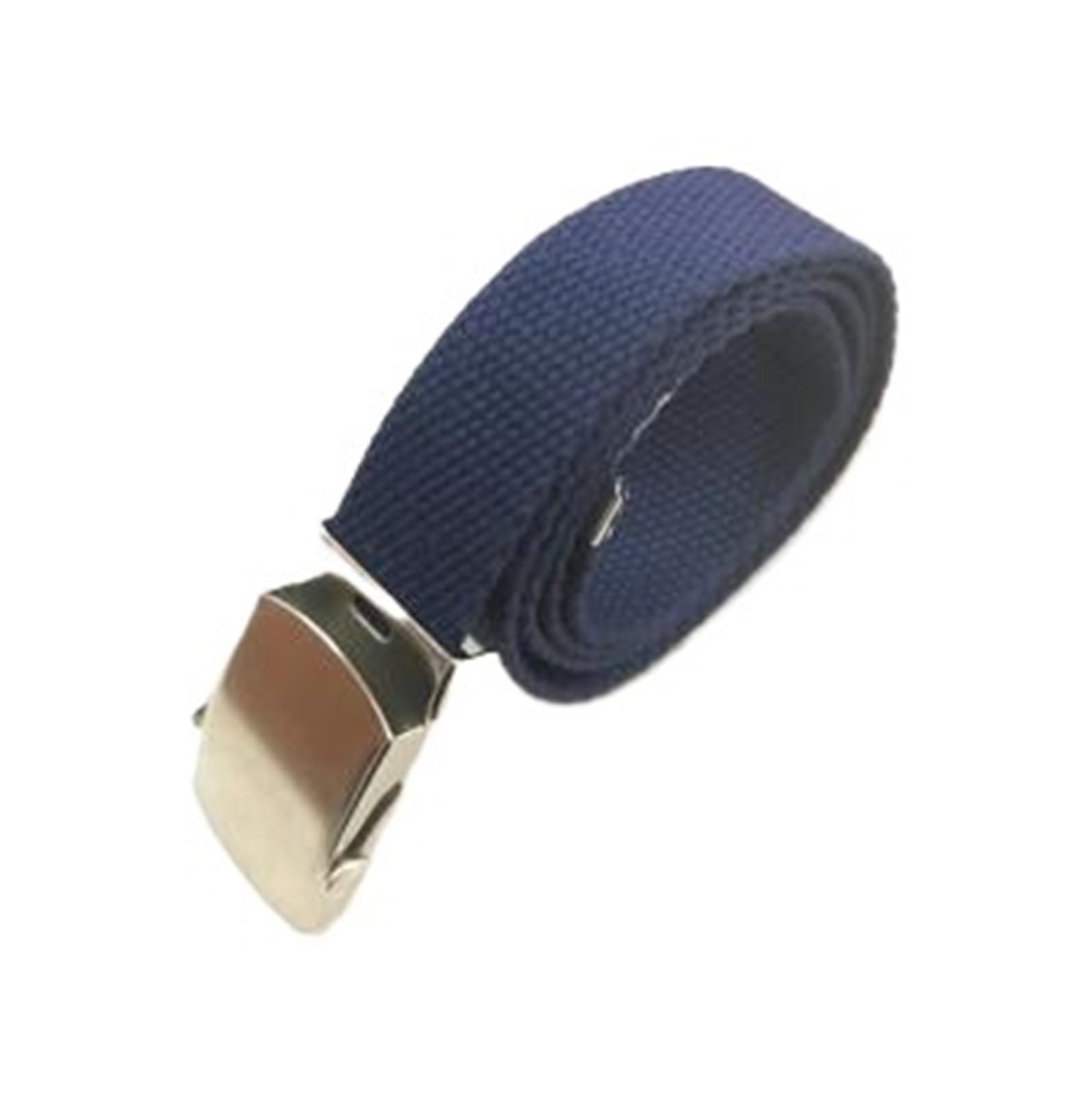 AQIOERH Men's belt Fashion Men/women Canvas Belts Luxury Design Children Boys And Girls Outdoor Training Jeans Belt Waistband 80-130cm(90cm,Dark blue)