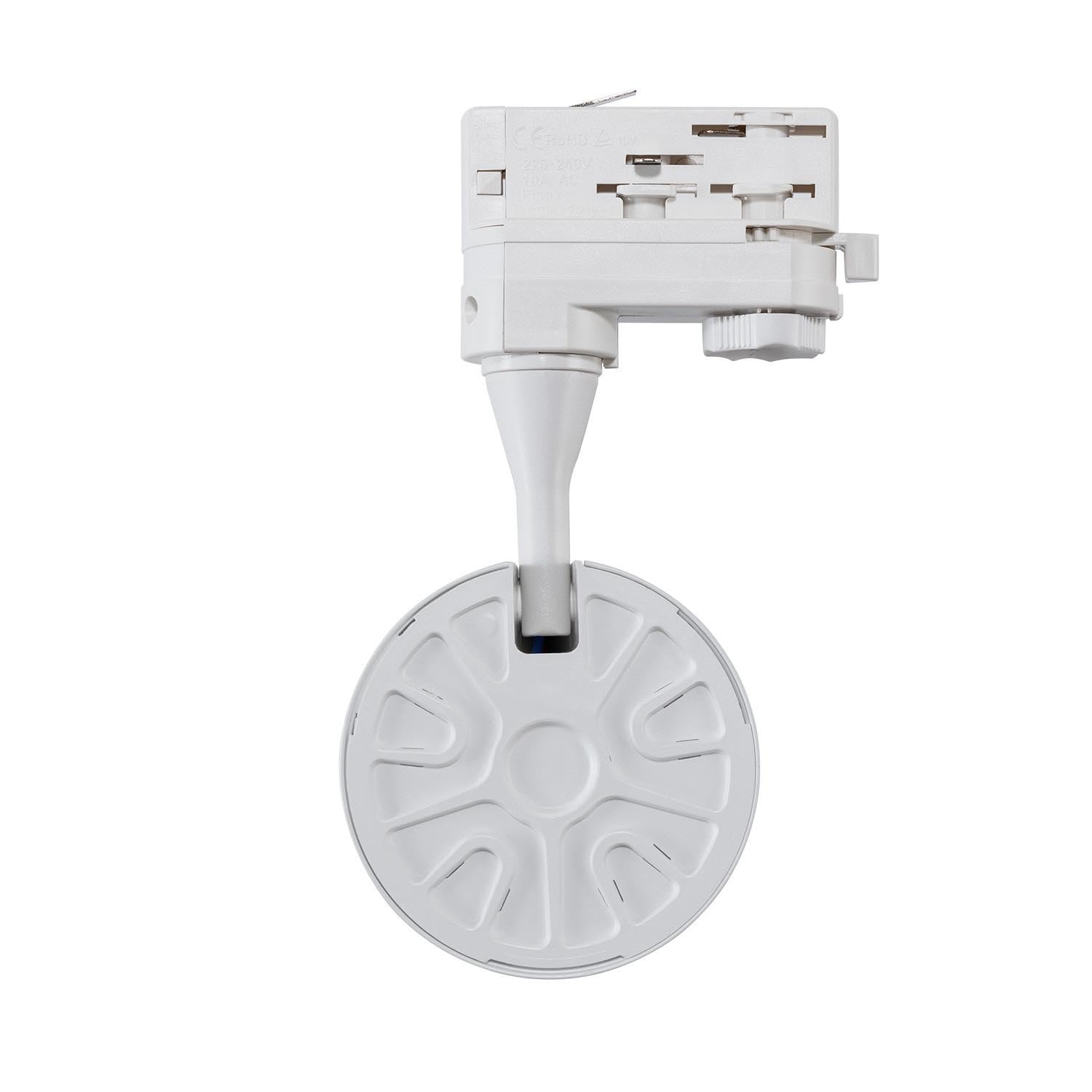 LEDKIA LIGHTING Foco Carril LED Trifásico 30W Vulcan Blanco 4000K Blanco Neutro
