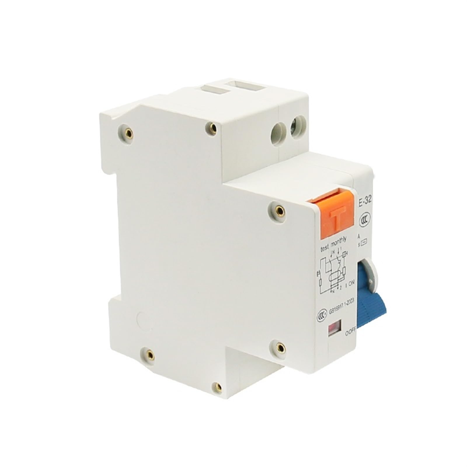 Disjoncteur différentiel DZ30LE-32 12V CC éviter panne batterie réinitialisation Mcb
