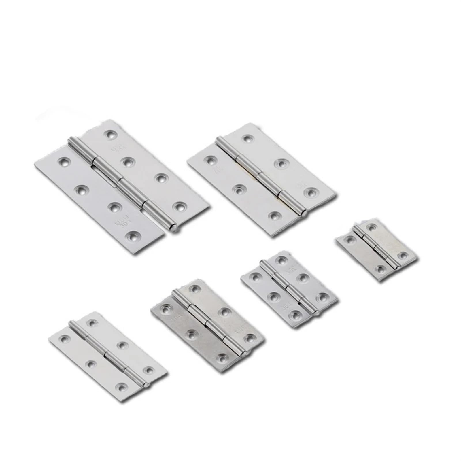 Charnières acier inoxydable anti-affaissement pour porte armoire et meuble de cuisine