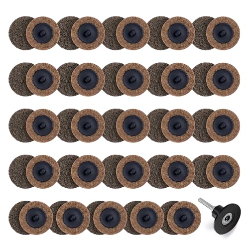 Sanding discs 2 inch roloc quick change, 50 pcs