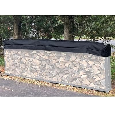 StorMaster Firewood Rack Top Cover Waterproof Replacement for 10 Foot Heavy Duty Storage Log Rack (Not The Full Cover)