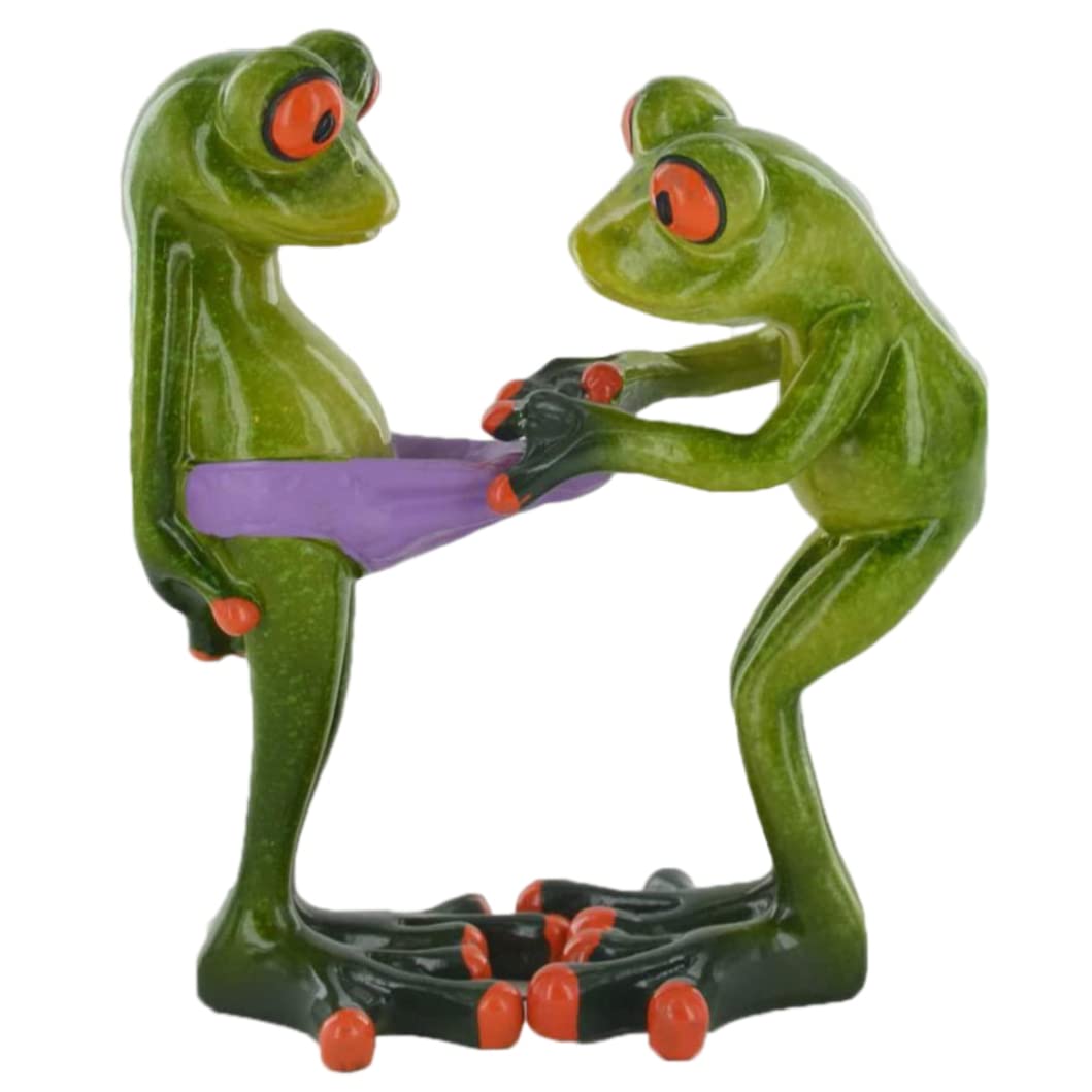 Ornements décoratifs grenouille pour un jardin plein de poésie