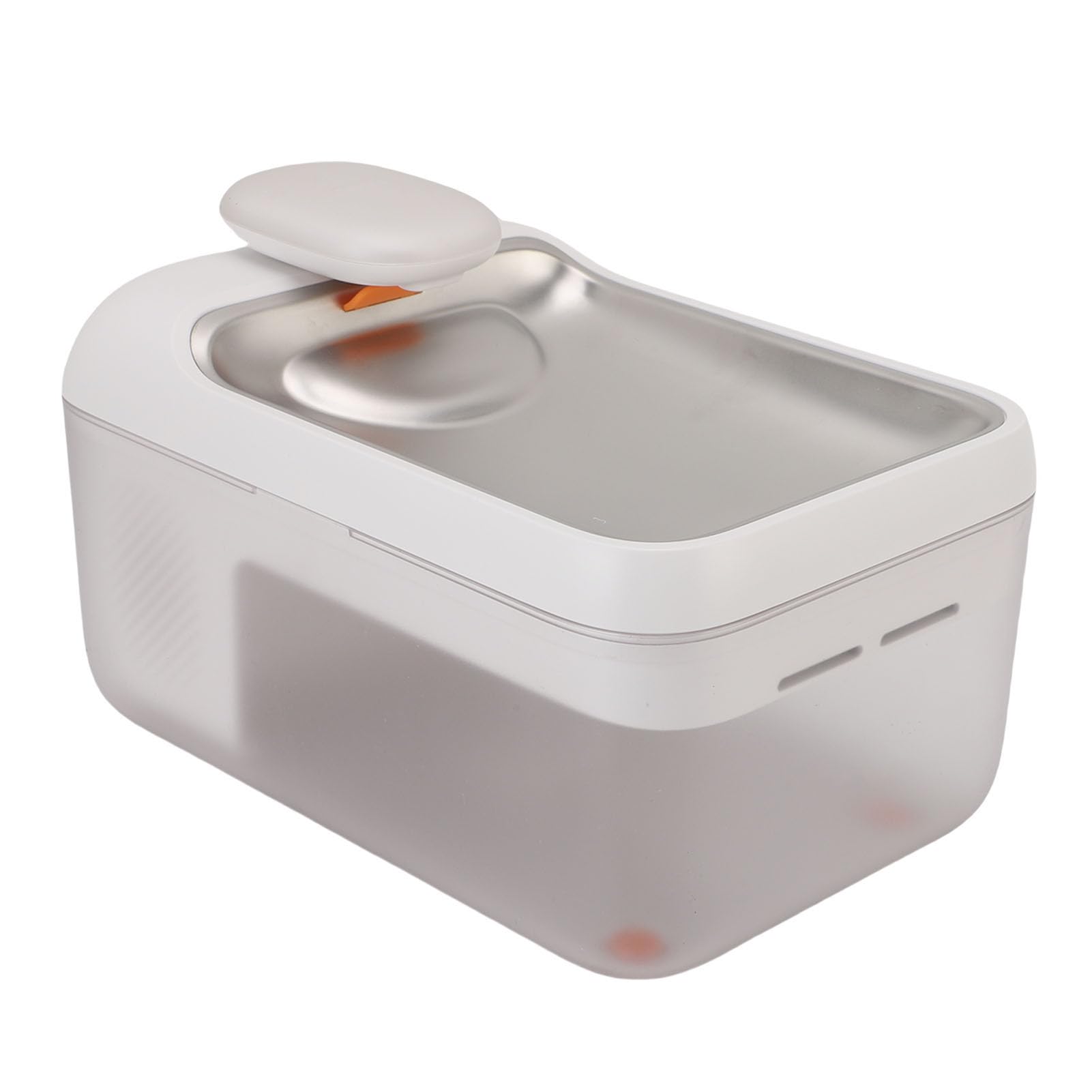aqxreight Fuente para Gatos 4 5L de Gran Capacidad, Cuenco Silencioso de Acero Inoxidable, Dispensador Automático para Mascotas para Perros Grandes, Gatos a Power It Water Jus Fuente para para