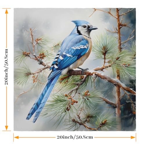 Servilletas de Tela Robin Set de 6 50.5x50.5 cm miniatura 2