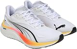 PUMA Chaussures de Course Electrify Nitro 4 pour Homme, Blanc-Poison Rose-Sun Stream, 42 EU, Puma Poison Blanc Rose Soleil ruisseau, 43 EU - 5
