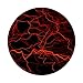 Red Lightning Abstract Textures Gift PopSockets PopGrip: Swappable Grip for Phones & Tablets