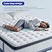 KOULABR Z King Size Mattress,12 Inch King Mattress in a Box,Superior Hybrid with Gel Memory Foam or Back & Lumbar Support,100 Night Trial,Maximum Support,Pressure Relief,Zoned Support Spring, Firm