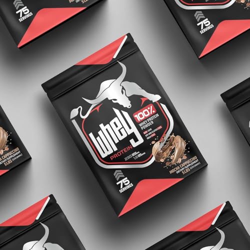 Image of 100% Whey Protein Powder | For Lean Muscle, Quick Recovery | Fast Absorption | Natural Bcaa And Eaa | Non-gmo | Soy & Gluten Free | Rbgh Free | Fssai Approved (Mocha Cappuccino, 5 Lbs)