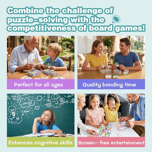 iuuoi Matching Puzzle Game para 2 jugadores 6+ miniatura 5