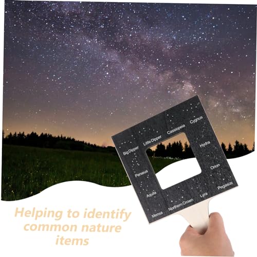 ULDIGI visor natural guia de identificação portátil visualizador de madeira natural brinquedo moldur