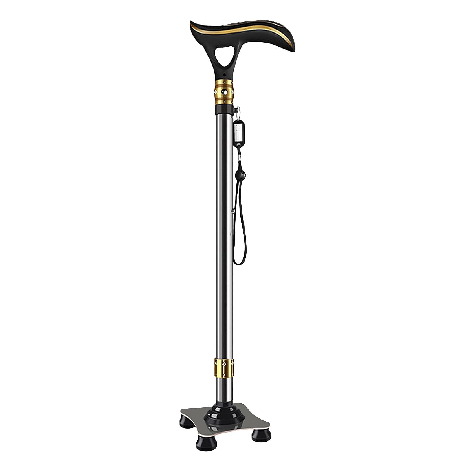 Laska dla MężCzyzn I Kobiet, Regulowane Laski dla SenioróW I DorosłYch, KońCóWka Obrotowa I Pomoc w Poruszaniu Się w CiężKich Warunkach