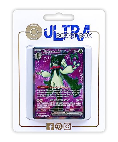 Miascarade ex 231/193 Secrète - Évitez le hasard avec ce Coffret 10 Cartes Pokémon