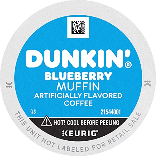 Dunkin' Blueberry Muffin Flavored Coffee, 60 Keurig K-Cup Pods #TOP2