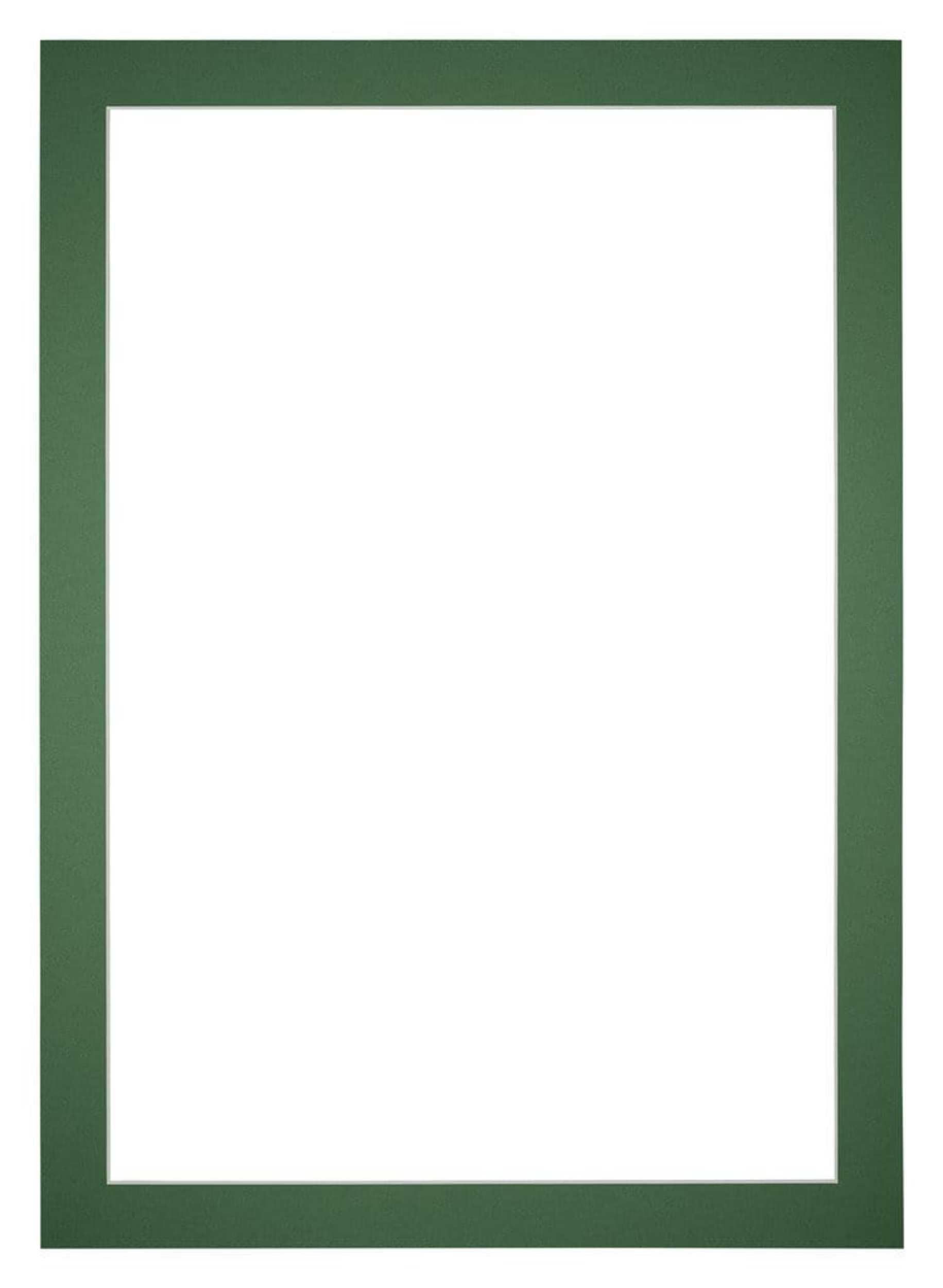 yd. Passepartout 70x100 cm - Apertura per Formato Foto 61x91.5 cm - Foresta Verde