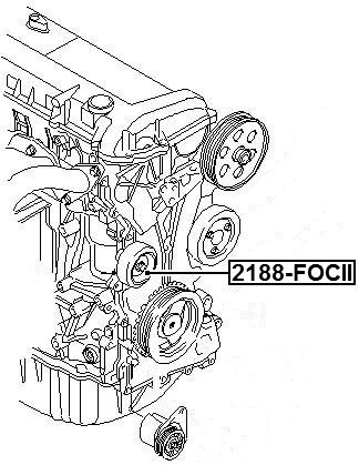 Amazon.com: 1387066 / 1387066 - Pulley Idler For Ford : Automotive