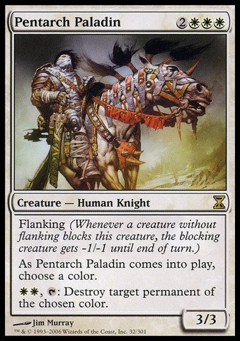 Amazon.com: Pentarch Paladin (Magic the Gathering : Time Spiral #32 Rare) :  Toys & Games