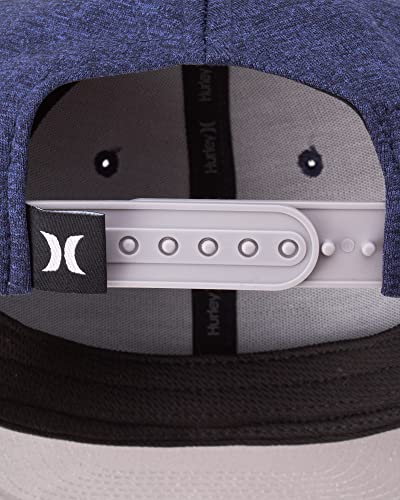 Image of Hurley Mens Cap Flat Brim Snapback Standard Trucker Hat