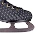 worker Women's Figure Skating Ice Skates Kelly Black/Grey ThermoFit Inner Lining Size 36, 37, 38, 39, 40, 41, 42, 43, 42
