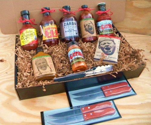 Kansas City Barbecue Sauce KC Legendary Combo Pack, Premium Gourmet Box Set [Arthur Bryants, Gates, Oklahoma Joe's Cowtown, & More]