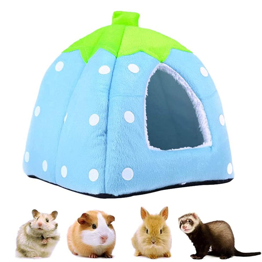 Srcasy Cama Pequeña para Mascotas Chinchilla, Nido de Hámster, Cama de Casa para Animales Pequeños, Cama de Conejo, Nido para Mascotas Pequeñas, para Hámster Ardilla Chinchilla