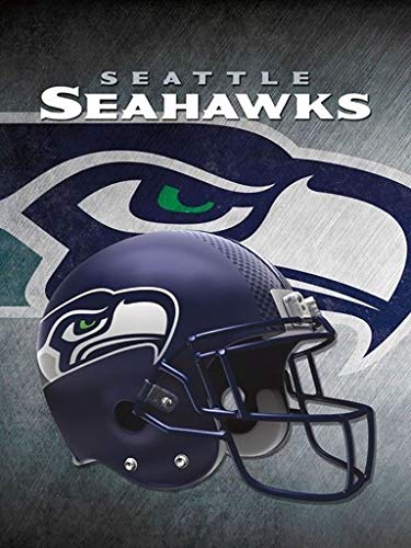 5D DIY Diamond Painting Football 12X16 inches Round Drill Rhinestone Embroidery for Wall Decoration