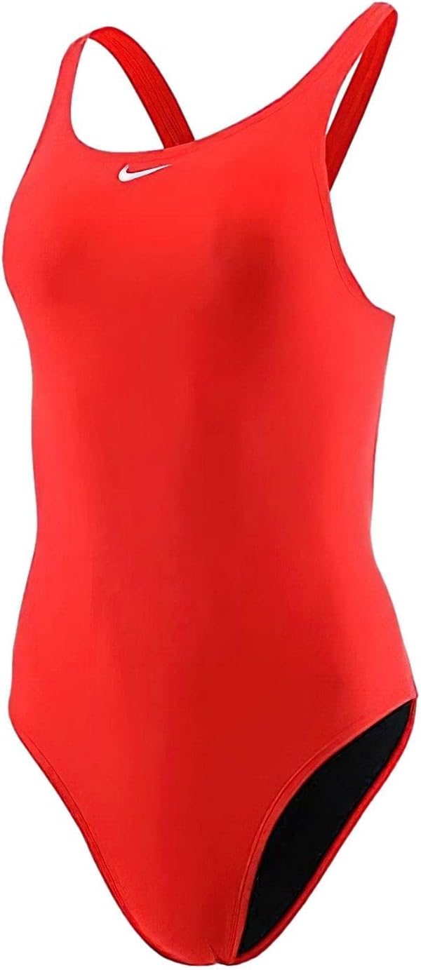 Nike Swim Women's Fastback Solid One Piece University Red