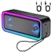 IKT Bluetooth Speaker, 40W Loud Stereo Sound Portable Speaker, 30Hrs Playtime, Speakers Wireless Bluetooth 5.4, Deep Bass,TWS Pairing, 7 RGB lights, IPX7 Waterproof, Speakers for Home/Party/Outdoor
