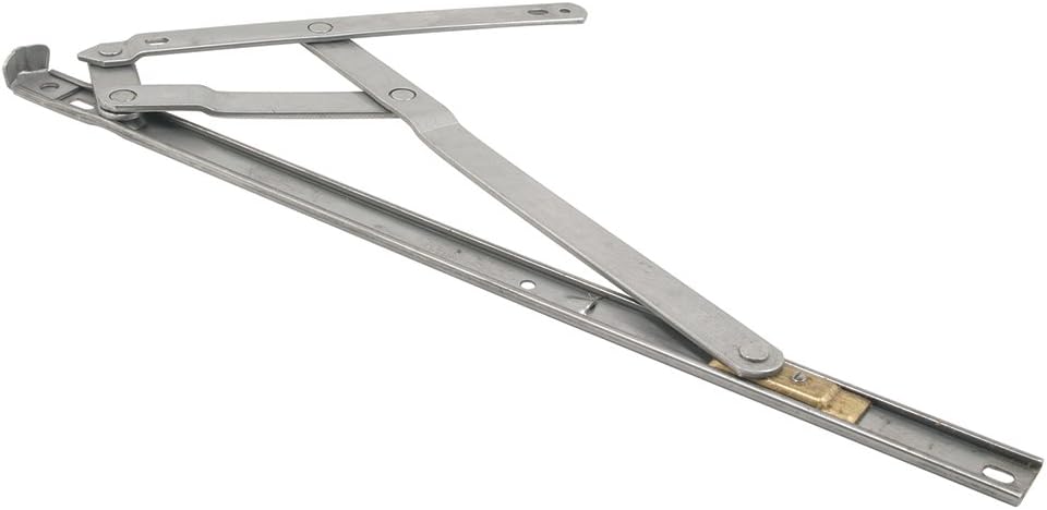 Prime-Line EP 24050 16-1/2 In. Steel 4-Bar Egress Hinge with Stop (Single Pack)