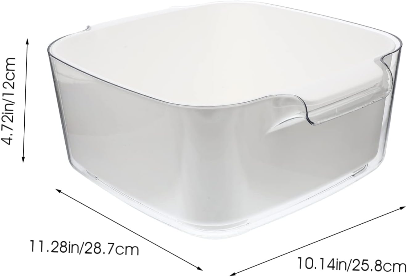 Healifty Double Layer Draining Basket Household Strainer Basket for Kitchen Wear-Resistant Vegetable Drain Container 1PCS Collapsible Fruit Strainer for Food Prep