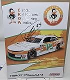 Thomas Annunziata autographed signed photo NASCAR O'Reilly Auto Parts Series