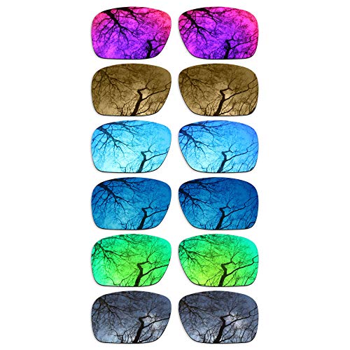 ToughAsNails Set of 6 Polarized Replacement Lenses for Oakley Holbrook Pack-SEM62