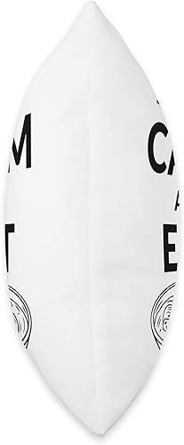 Miniatura 2 de Funny Clam Chowder Gift for Clam Chowder Lover Keep Calm and Eat - Almohada de almeja, 16 x 16 pulgadas, multicolor