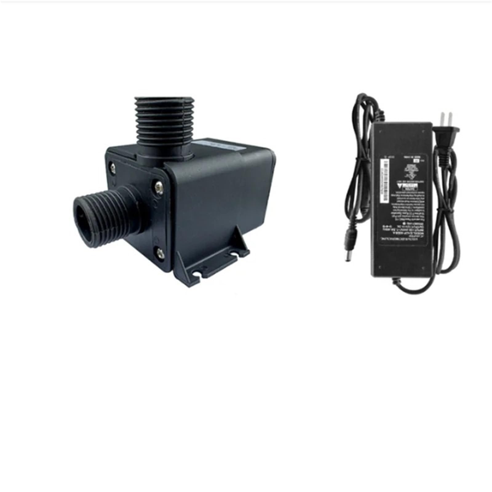 Pompa wodna DC12 V, wysokociśnieniowa pompa solarna, 5 m, 800 l/h, bezszczotkowy silnik zanurzeniowy, szybkie połączenie (DC 12 V)