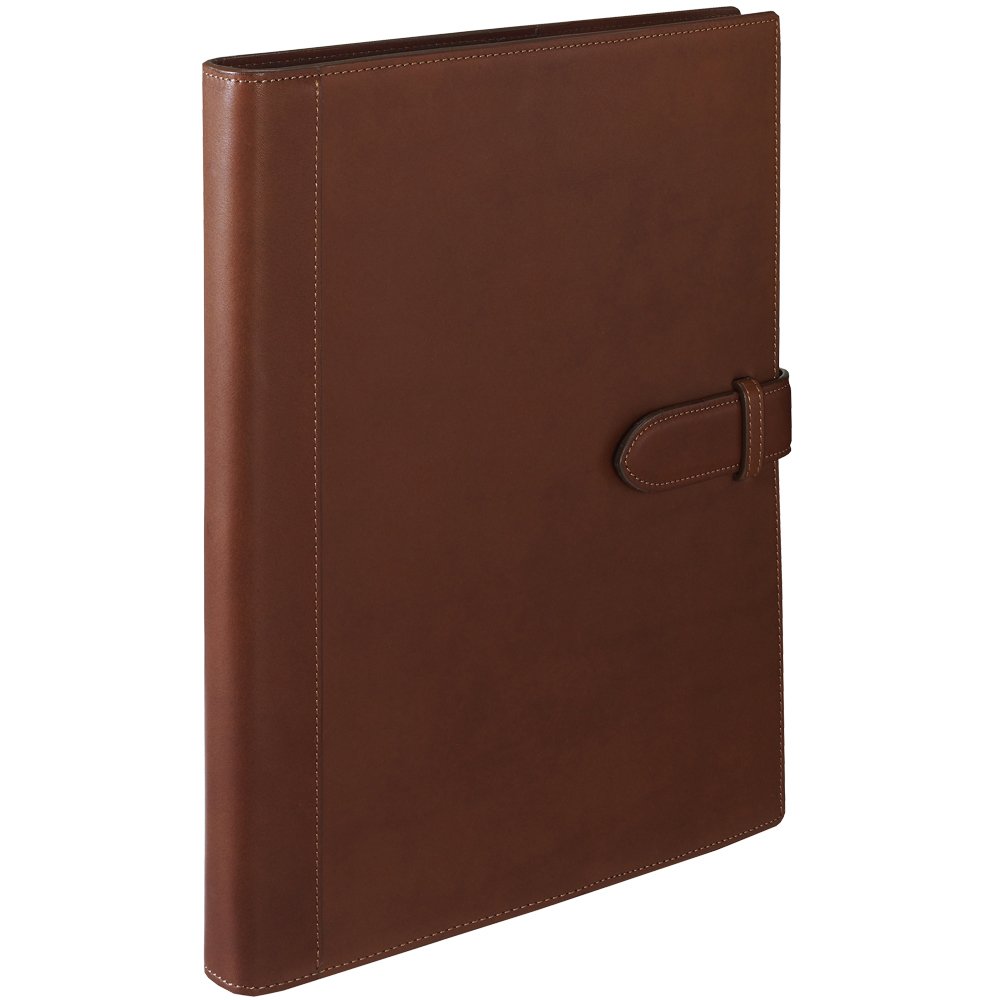 Amazon.co.jp: マルマン ルーズリーフ バインダー A4 ソメス 高級本革