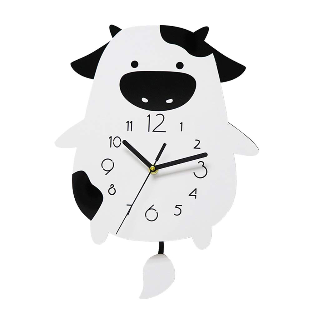 Horloge murale grand affichage pour décoration salon et repas de fêtes