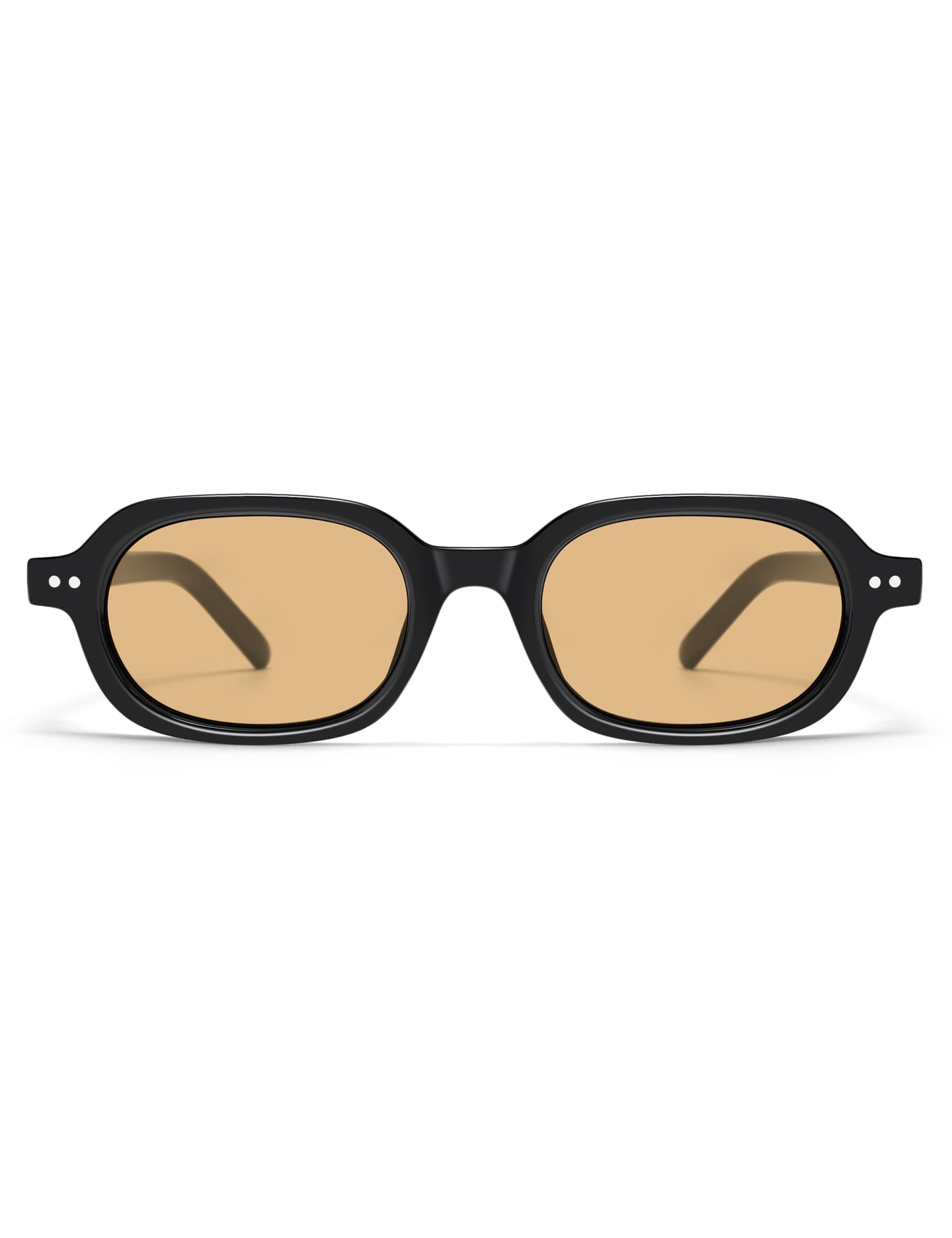 Appassal Retro Small Rectangle Sunglasses for Women Mens Trendy Rounded Square Sunnies AP3749