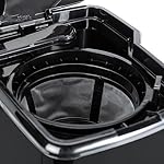 Amazon Basics Programmable 12 Cup Drip Coffee Maker, Coffee Machine with Glass Coffee Pot (1.9 Qt), Auto Shut-off, Touch Screen, Auto Pause, Removable Filter Basket, Black & Silver - Image 5