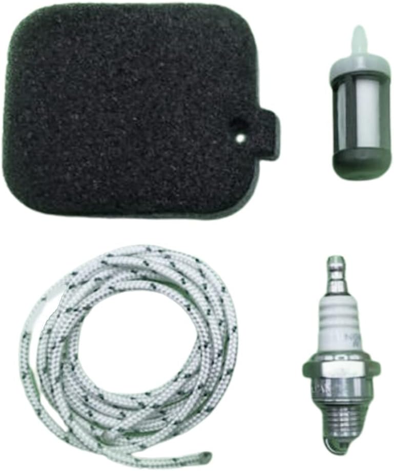 Replacement Tool Parts for Machine Pull Cord Spark Plug Fuel Filter Air