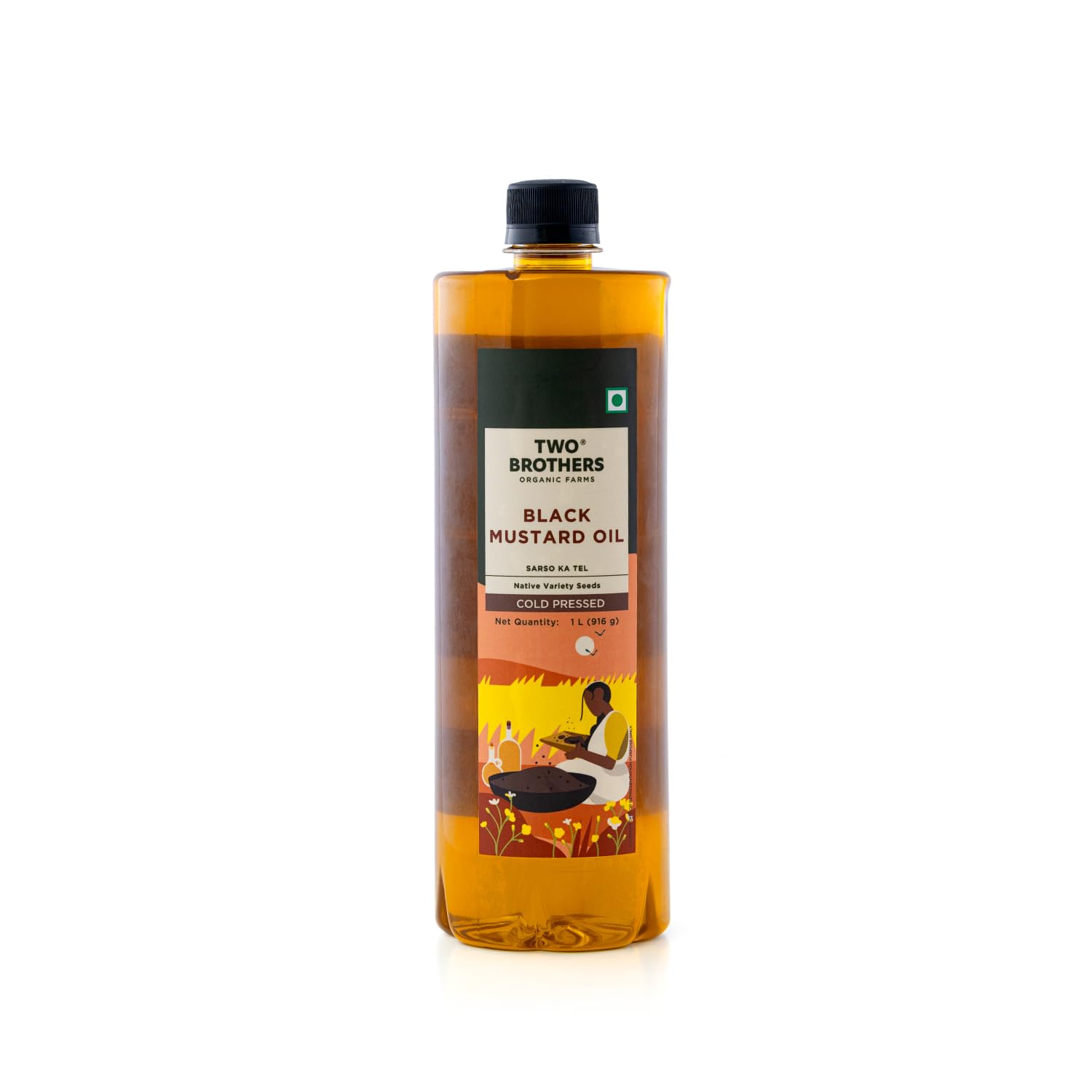 Two Brothers Organic Farms Mustard Oil/Sarso Ka Tel, Made using farm grown Mustard seeds | Cold-Pressed and Single-Filtered Oil for healthier Cooking | Kacchi Ghani/Mara Chekku, Natural and Unrefined 1 Litre (B0DGTT4F39) Amazon Price History, Amazon Price Tracker