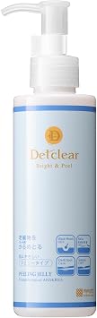 DT Clear Exclusive DET Clear Bright & Peel, Peeling Jelly, Unscented, 6.1 fl oz 180 ml, Made in Japan Keratin/Pore Care