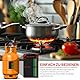 4 Stück Magnetische Gasflaschen Füllstandsanzeige, Geeignet für Propan- und Butangasflaschen, Ideal für Heimküche, Grillen, Camping und Wohnmobil