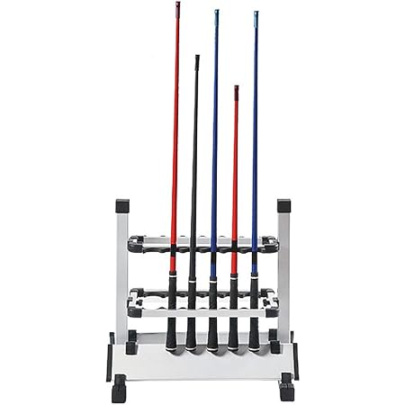 Amazon ロッドスタンド 釣り竿 ロッドホルダー 組立式 16本立て プラスチック Croch ロッドスタンド