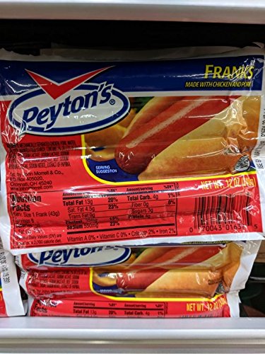 Peyton's Franks 14 Oz (4 Pack)