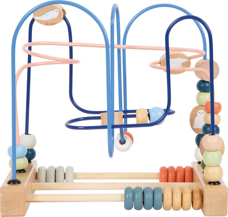 Small Foot Bead Maze Arctic made of FSC® 100%-certified wood, motor activity toy for kids aged 12+ months, 12442 - Image 4