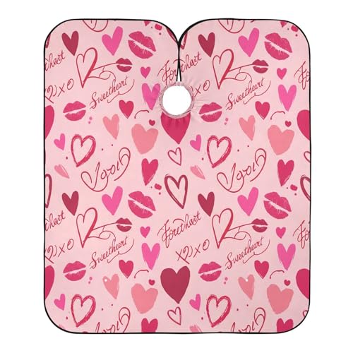 Capa Profesional Impermeable para Corte de Pelo con Cierre Ajustable miniatura 2
