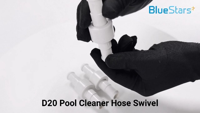 Kit Girello Per Tubo Piscina – 3 Pezzi D20 E Dado D15 – Ricambio Per Pulitori Polaris 280/380/180