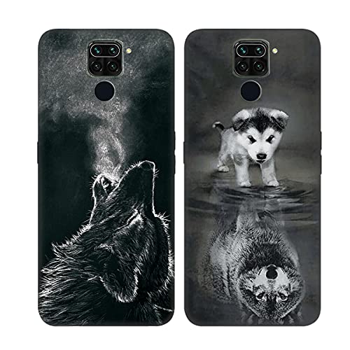[Protezione]: Il design ultra sottile mostra lo stile originale della tua Redmi Note 9,offre la massima protezione senza aggiungere peso o volume, Semplice e chic.