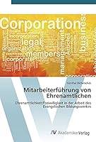 Mitarbeiterführung von Ehrenamtlichen 3639841905 Book Cover