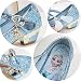 Imagen de Eleasica Princesa Zapatos para Niña Tacón Altos Regalo Sandalias de Vestir Antideslizante Punta Cerrada Zapatos de Disfraz Boda Ceremonia Zapatos de Vestir
